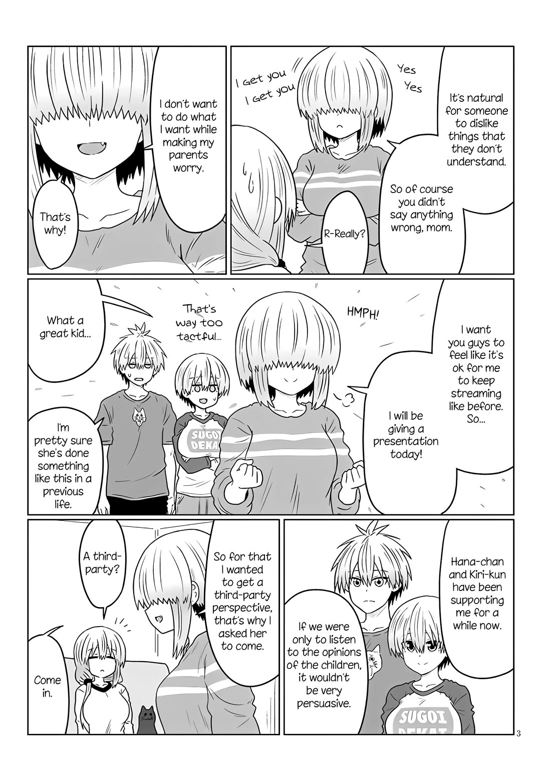 Uzaki-chan wa Asobitai! Chapter 117 - Page 3