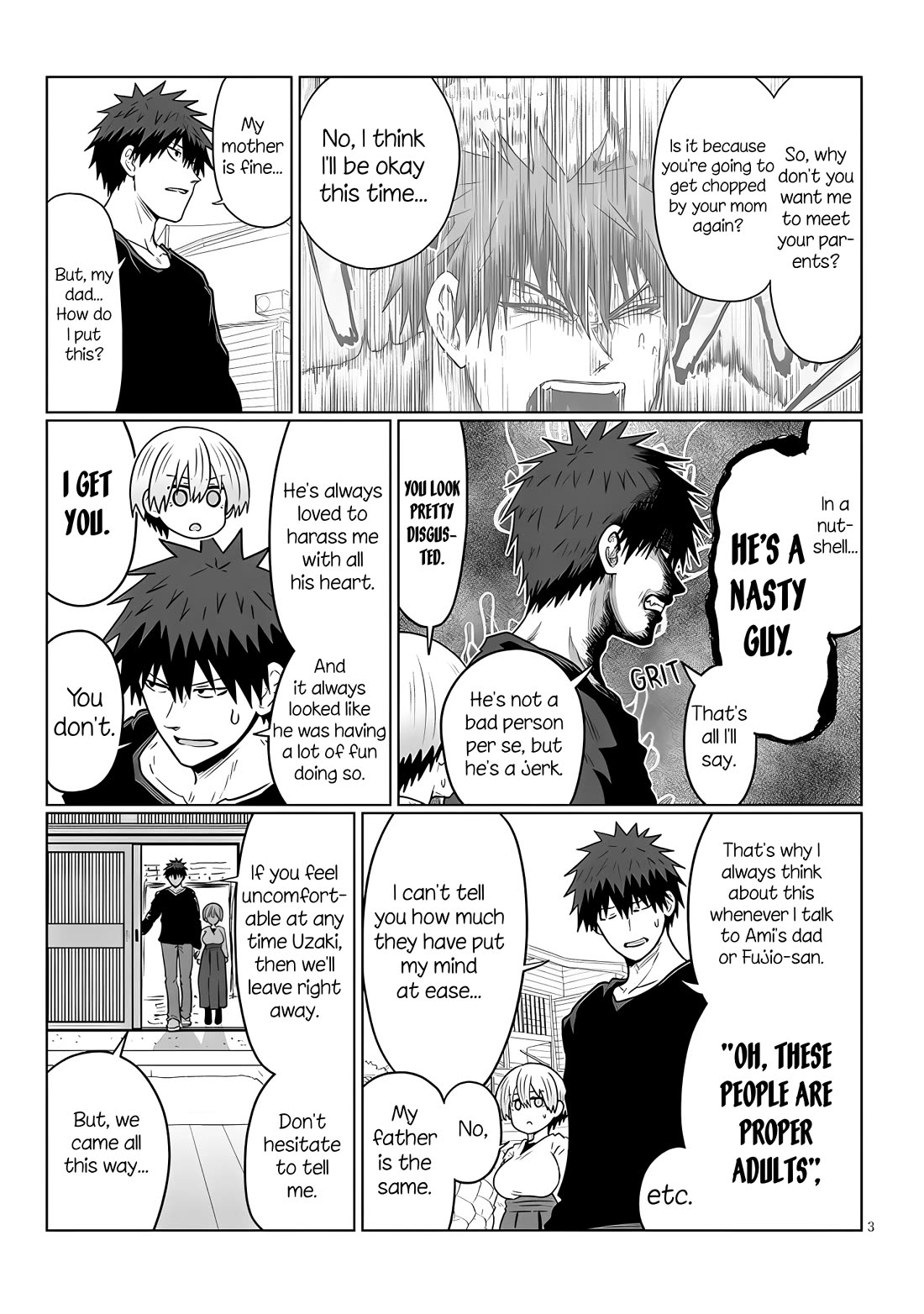 Uzaki-chan wa Asobitai! Chapter 118 - Page 3