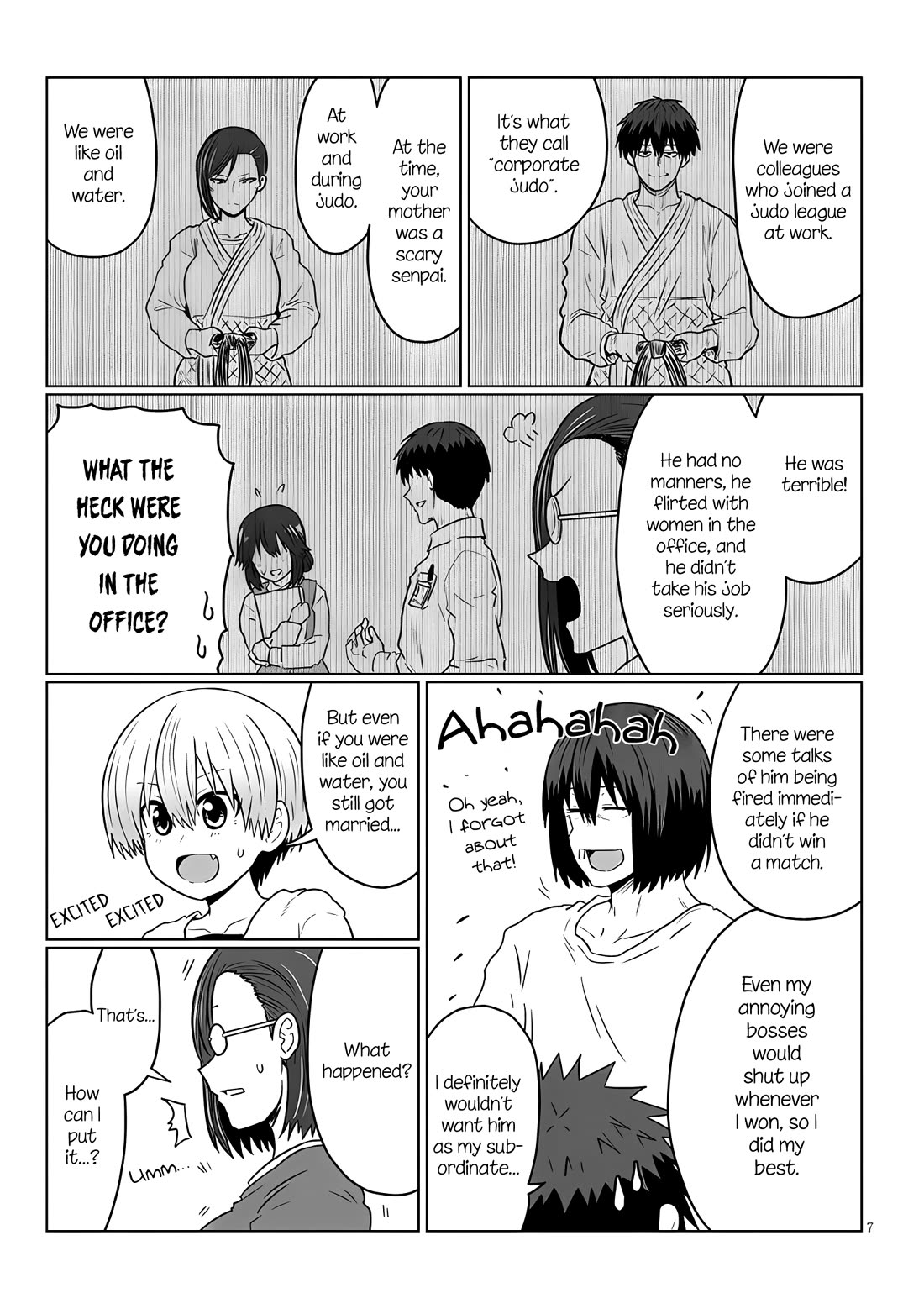 Uzaki-chan wa Asobitai! Chapter 119 - Page 7