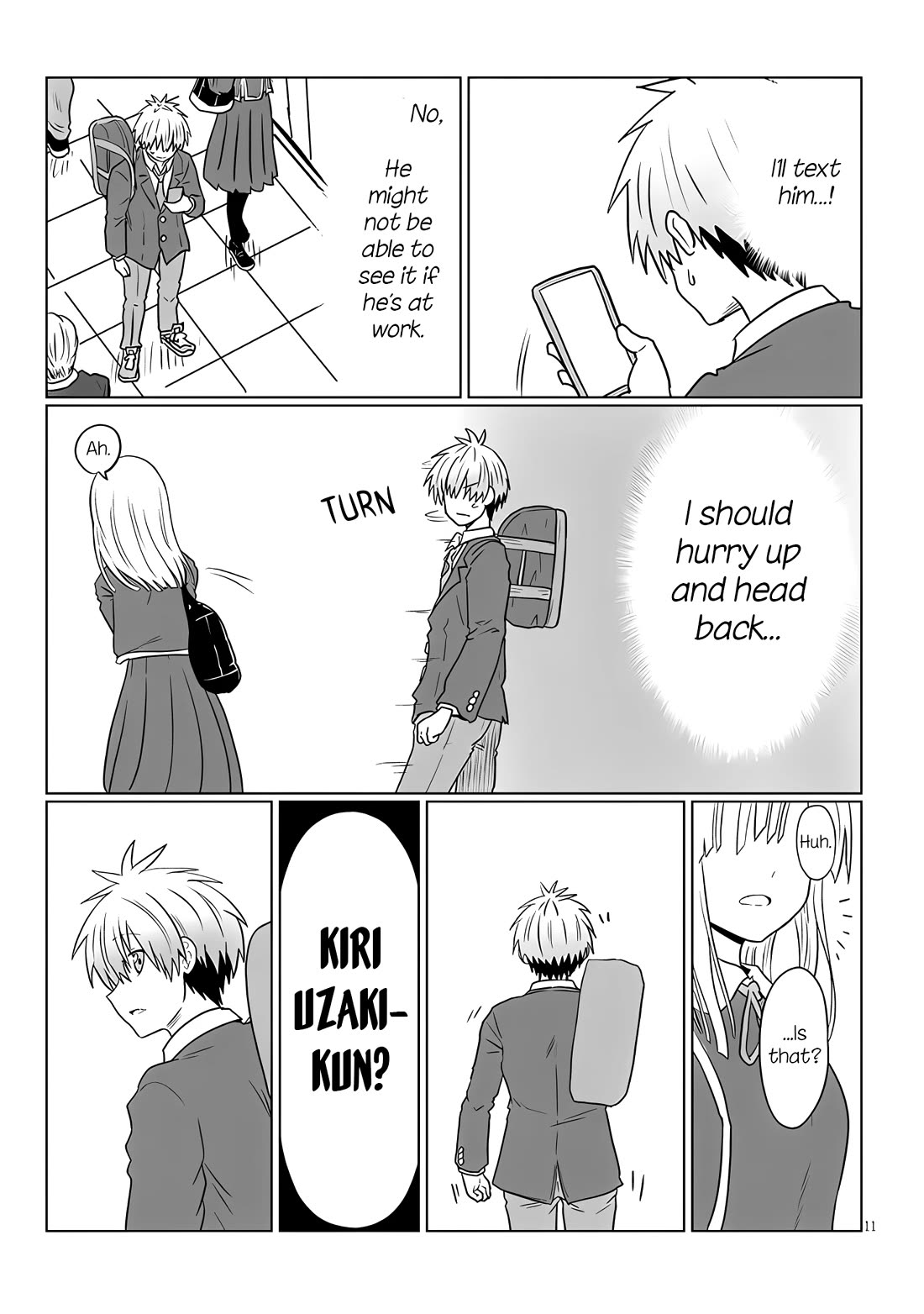 Uzaki-chan wa Asobitai! Chapter 120 - Page 11