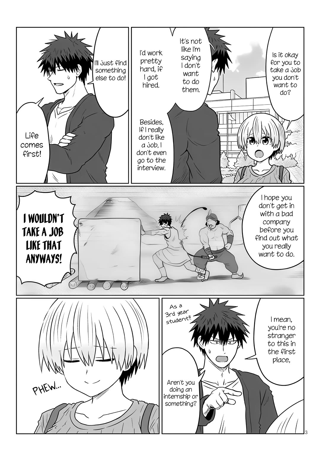 Uzaki-chan wa Asobitai! Chapter 120 - Page 3