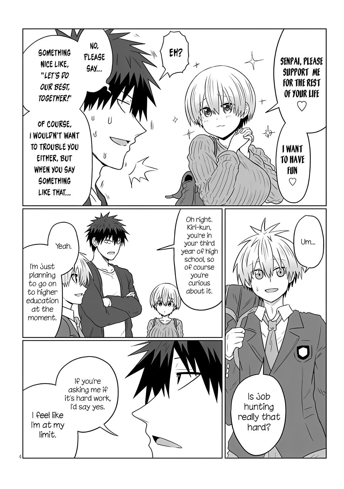 Uzaki-chan wa Asobitai! Chapter 120 - Page 4