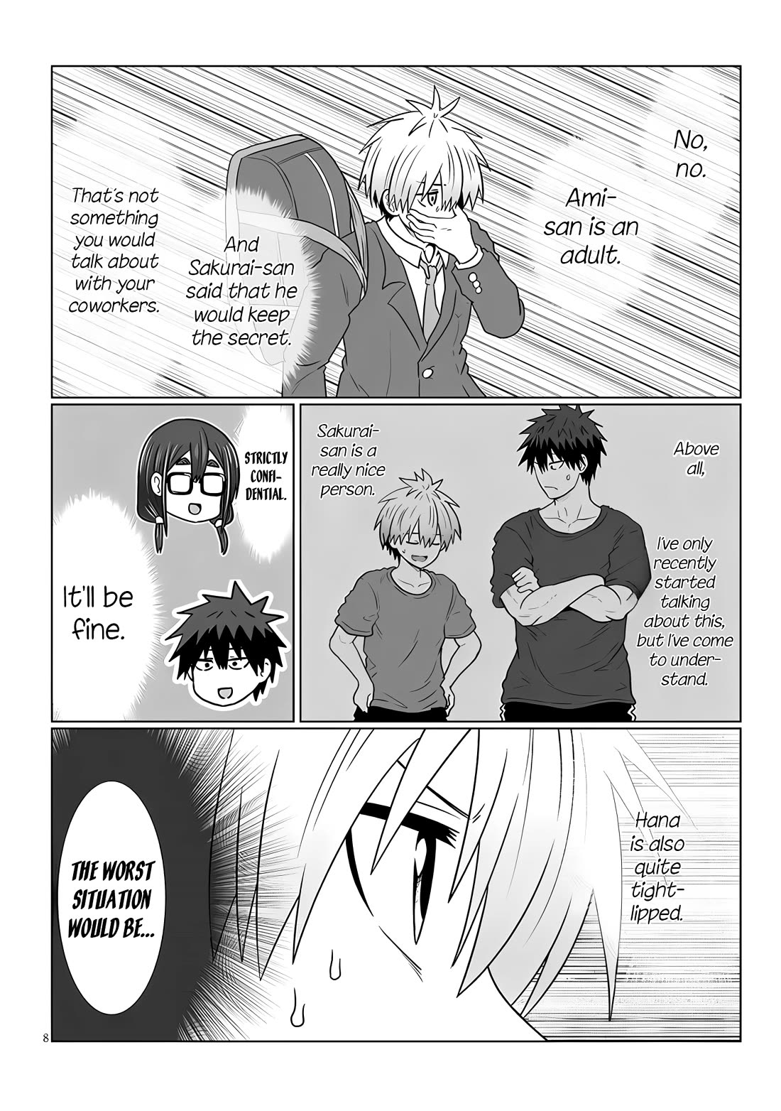 Uzaki-chan wa Asobitai! Chapter 120 - Page 8