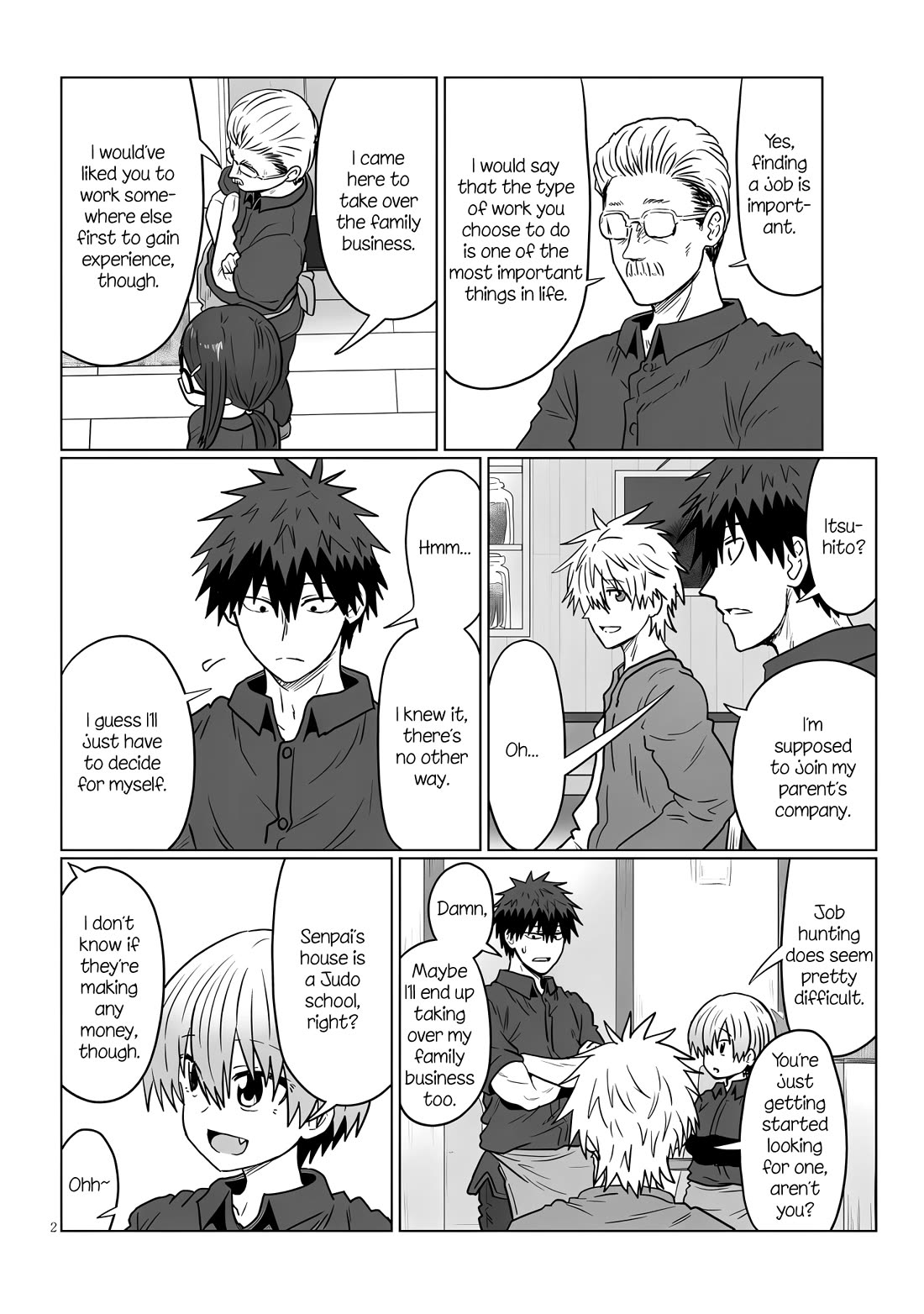 Uzaki-chan wa Asobitai! Chapter 121 - Page 2