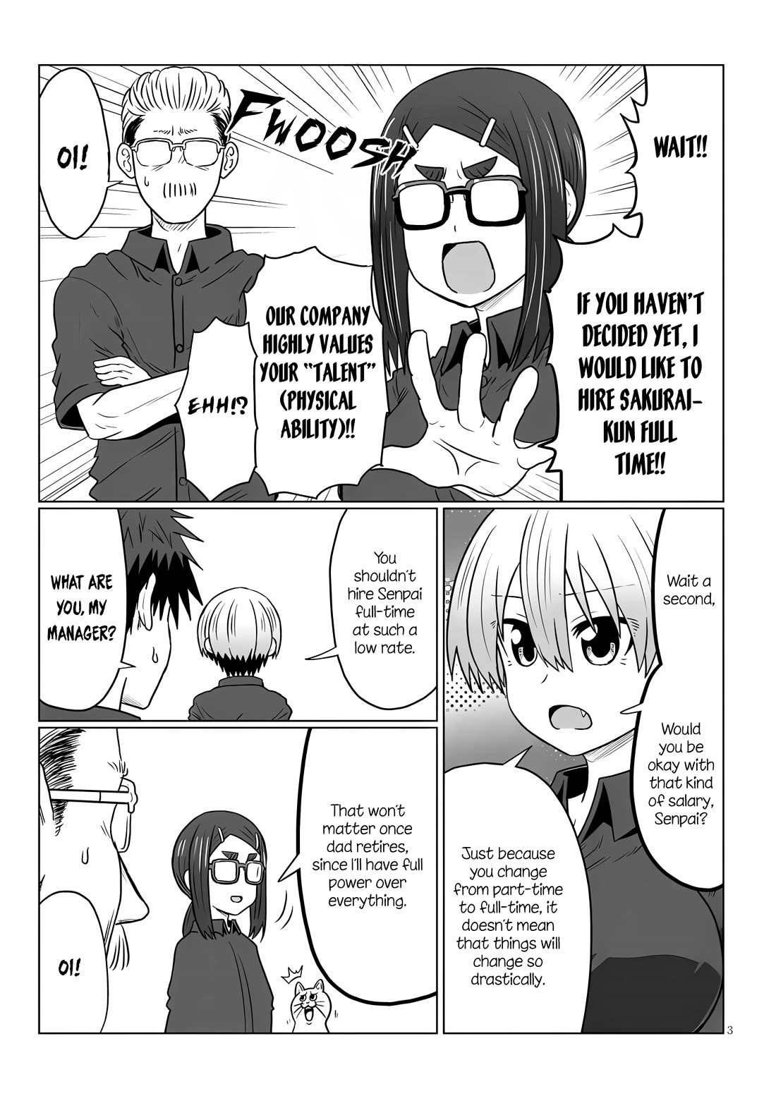 Uzaki-chan wa Asobitai! Chapter 121 - Page 3