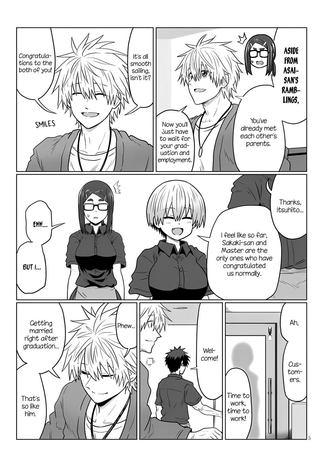 Uzaki-chan wa Asobitai! Chapter 121 - Page 5