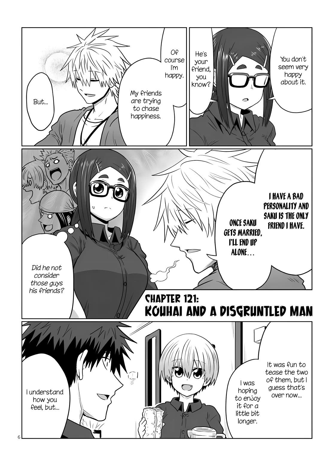 Uzaki-chan wa Asobitai! Chapter 121 - Page 6