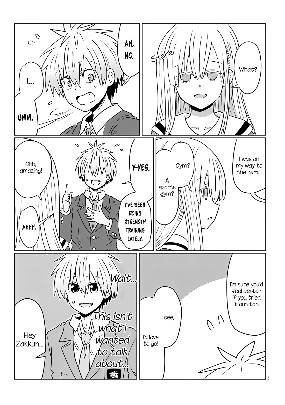 Uzaki-chan wa Asobitai! Chapter 122 - Page 3