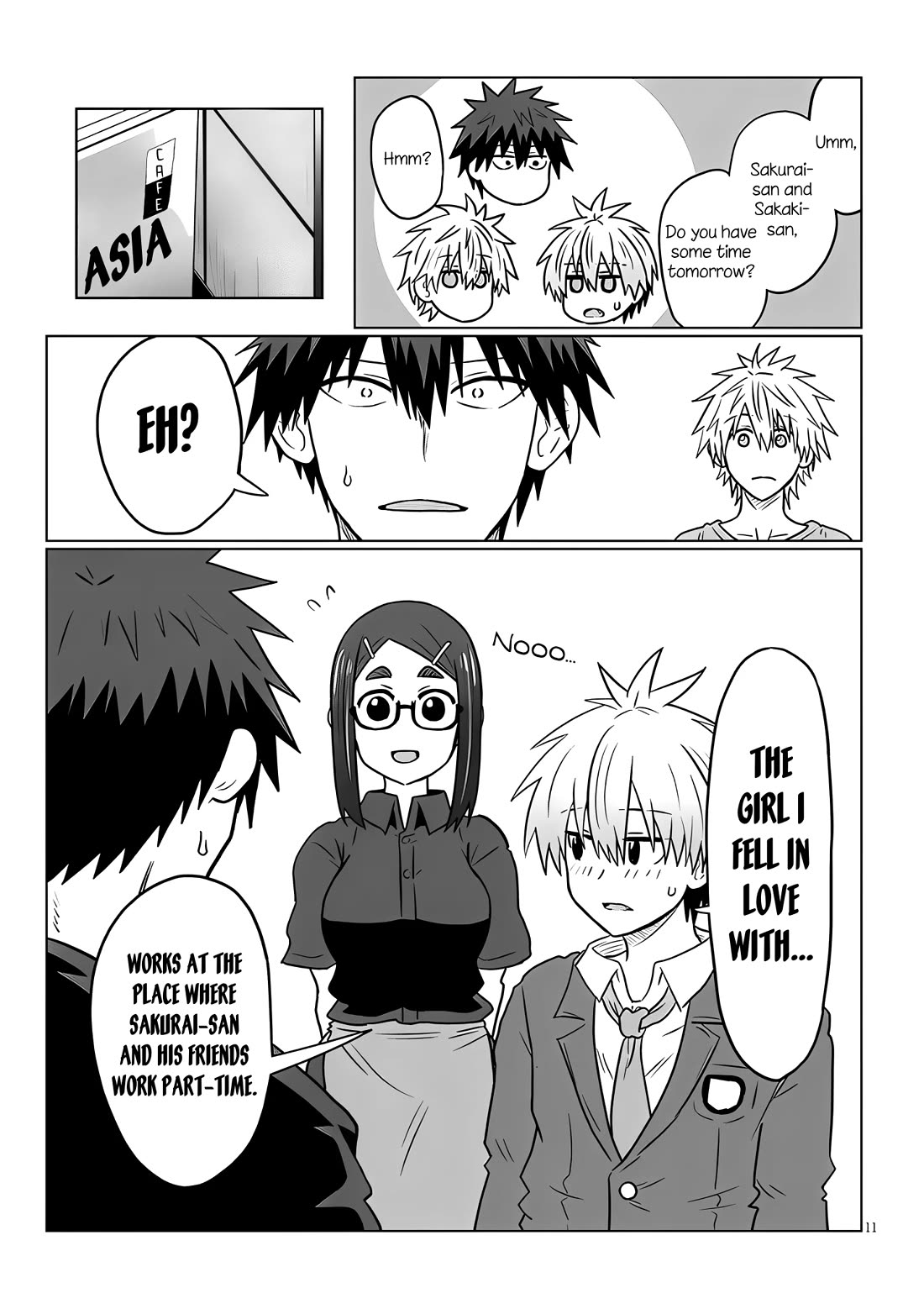 Uzaki-chan wa Asobitai! Chapter 123 - Page 11