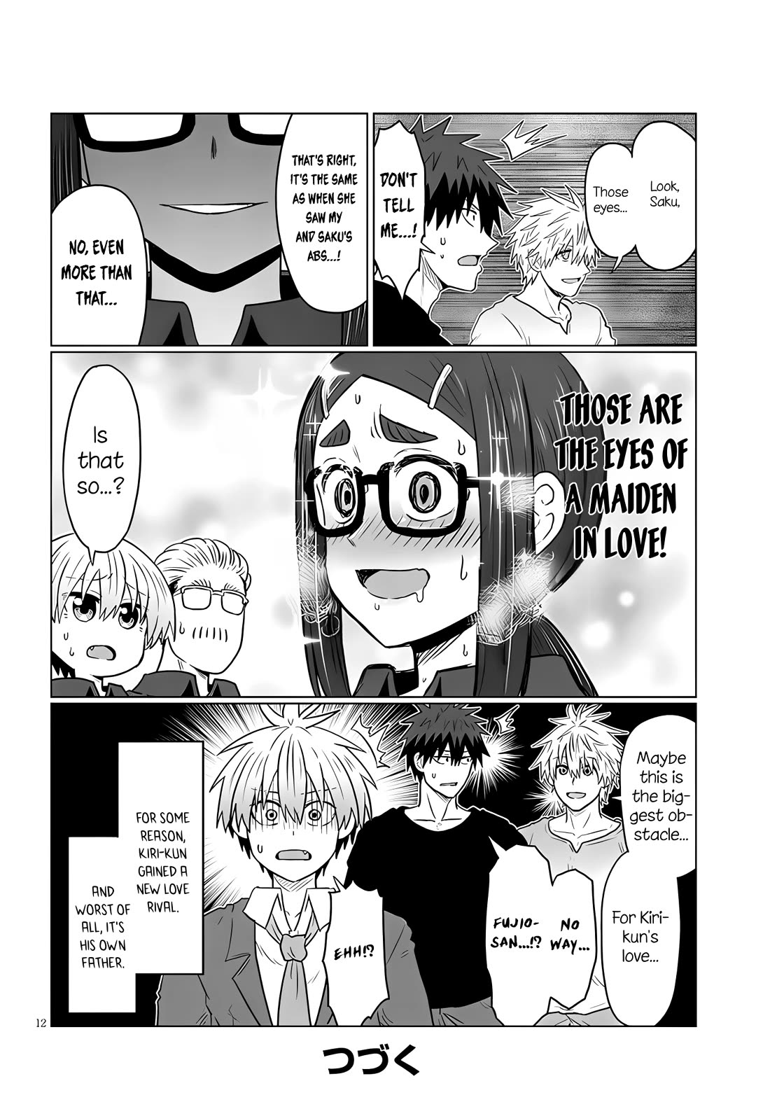 Uzaki-chan wa Asobitai! Chapter 124 - Page 12