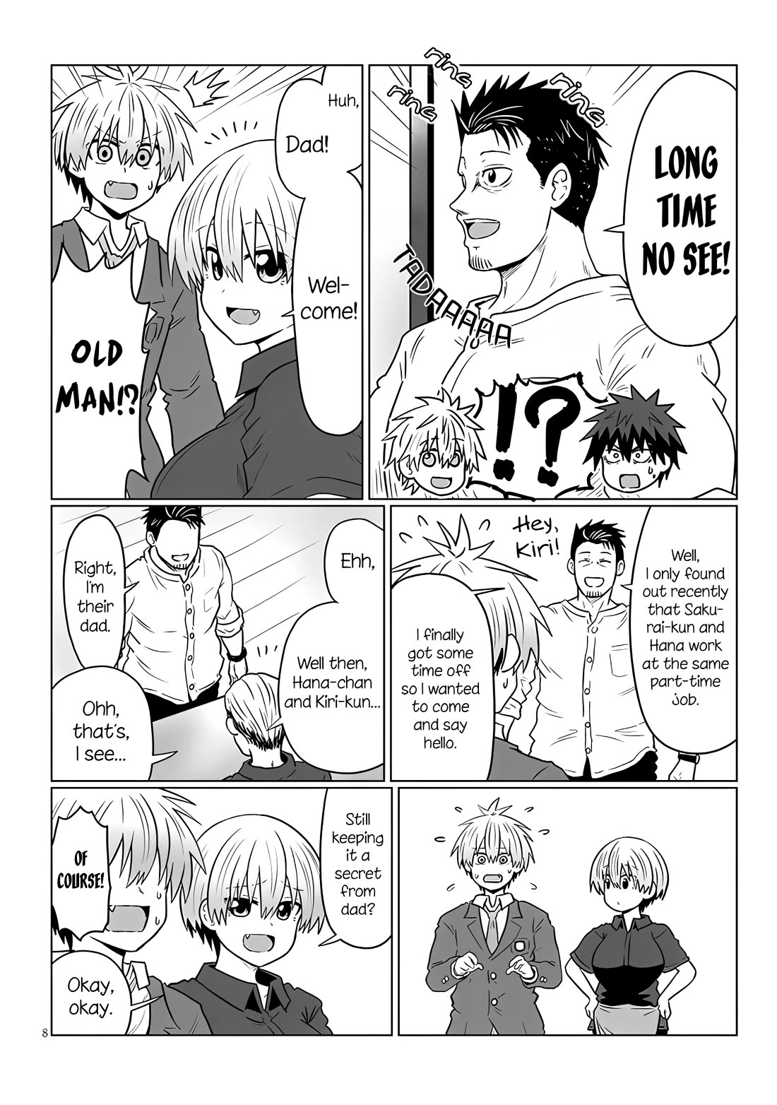 Uzaki-chan wa Asobitai! Chapter 124 - Page 8