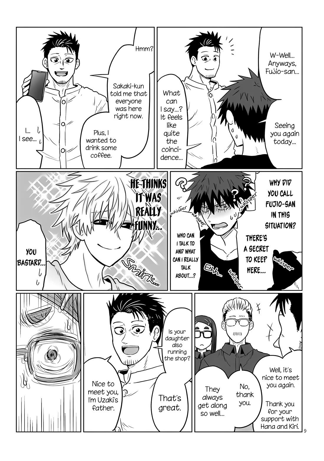 Uzaki-chan wa Asobitai! Chapter 124 - Page 9