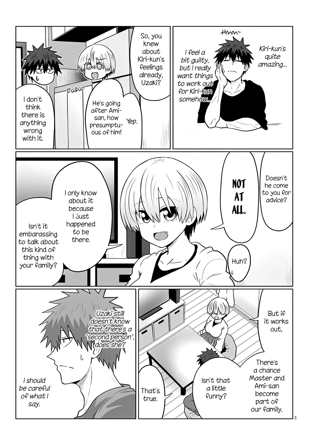 Uzaki-chan wa Asobitai! Chapter 125 - Page 3