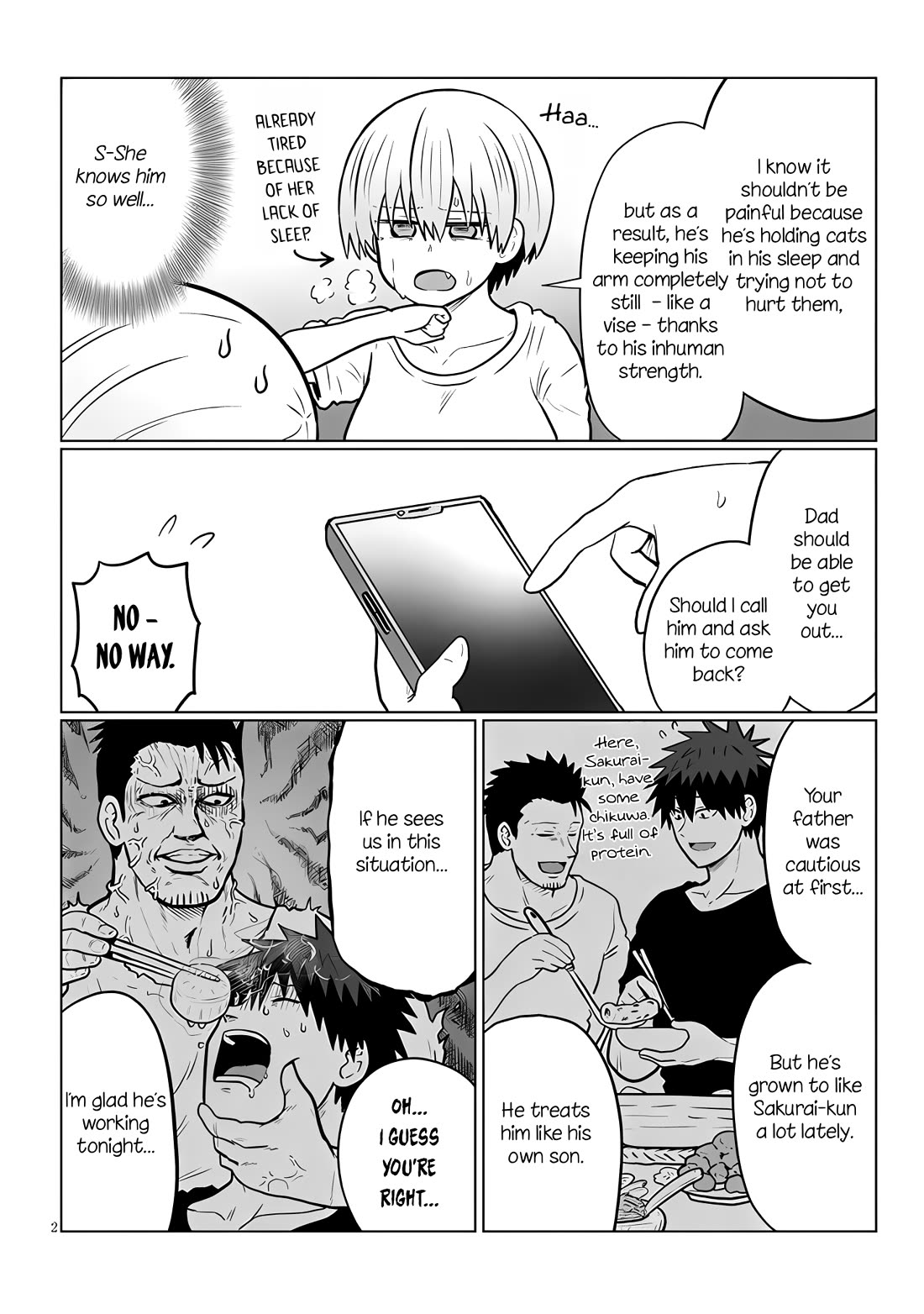 Uzaki-chan wa Asobitai! Chapter 127 - Page 2
