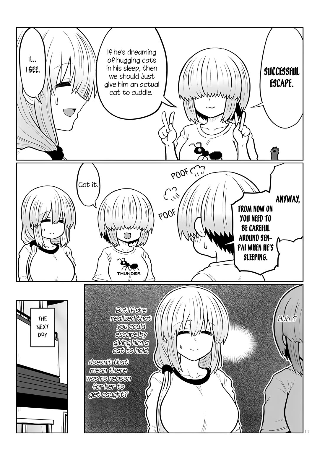 Uzaki-chan wa Asobitai! Chapter 127 - Page 11