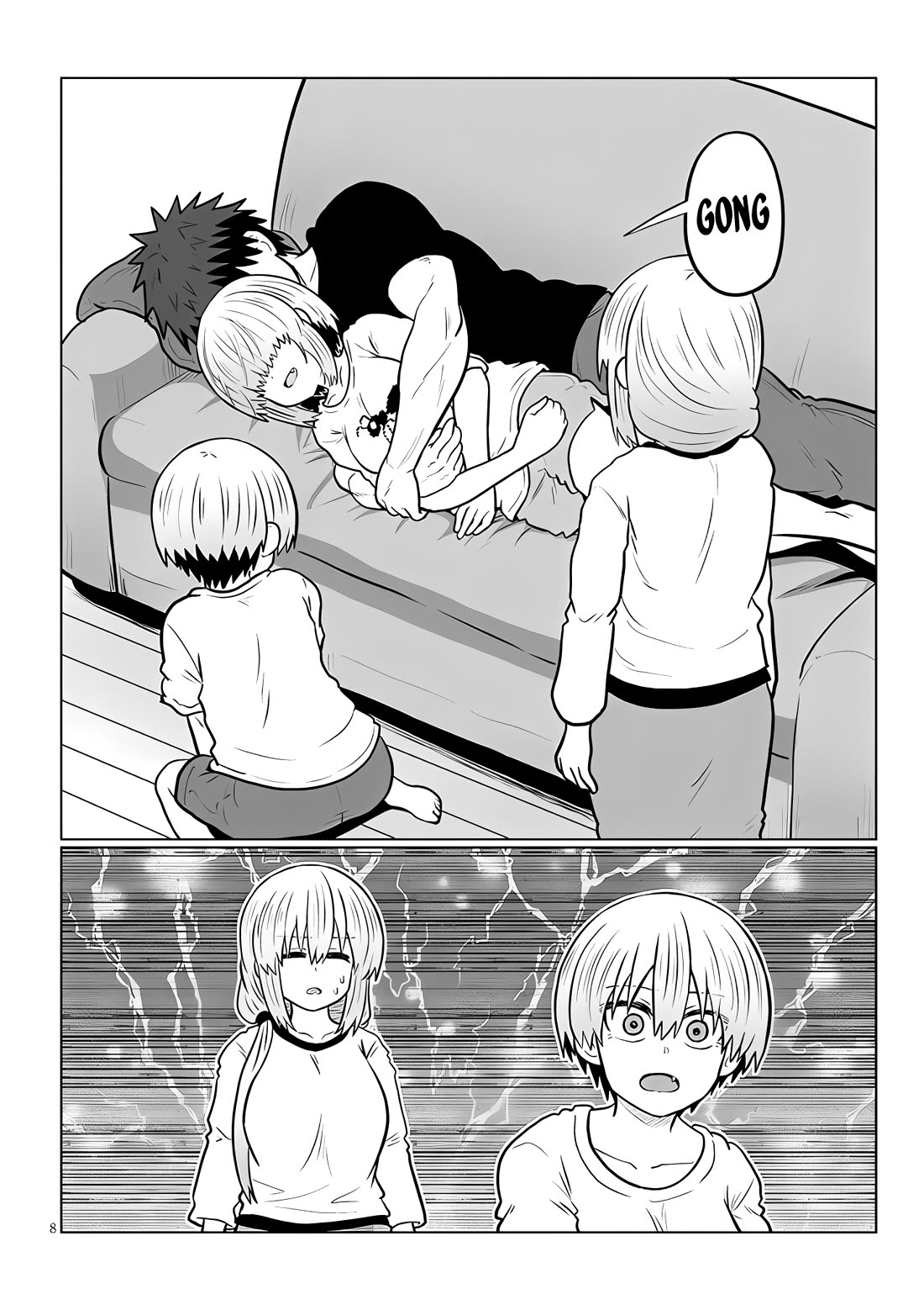 Uzaki-chan wa Asobitai! Chapter 127 - Page 8