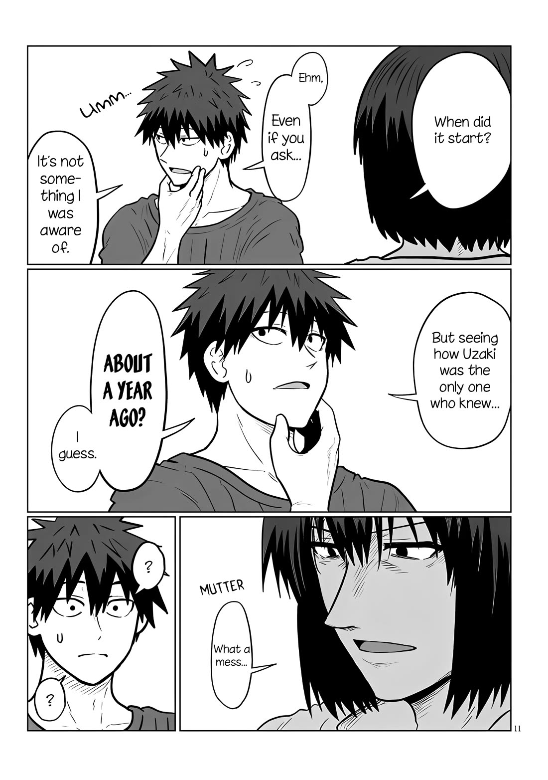 Uzaki-chan wa Asobitai! Chapter 128 - Page 11