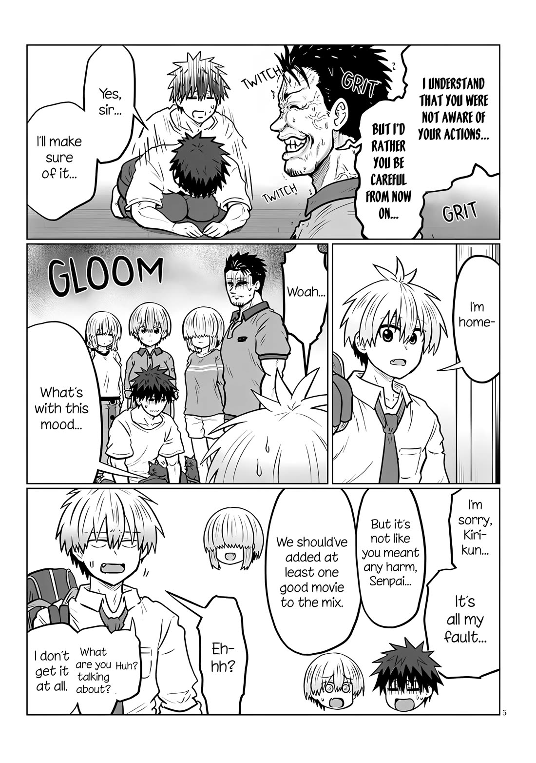 Uzaki-chan wa Asobitai! Chapter 128 - Page 5