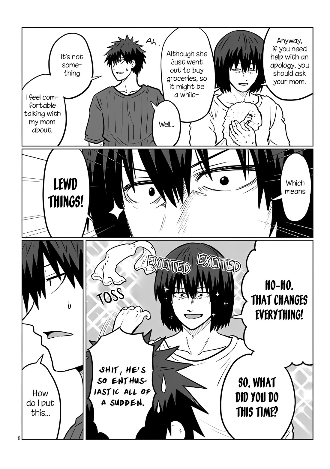 Uzaki-chan wa Asobitai! Chapter 128 - Page 8