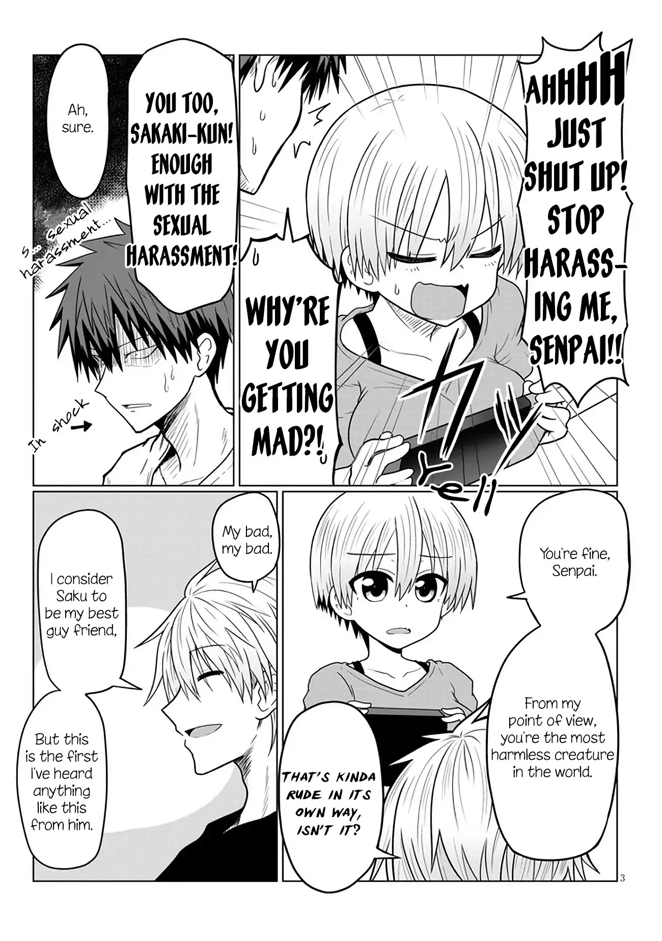 Uzaki-chan wa Asobitai! Chapter 16 - Page 3