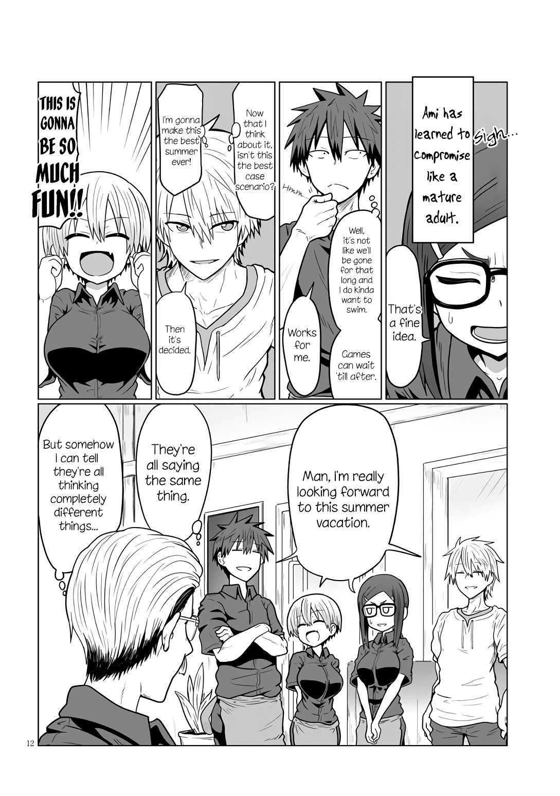 Uzaki-chan wa Asobitai! Chapter 18 - Page 12