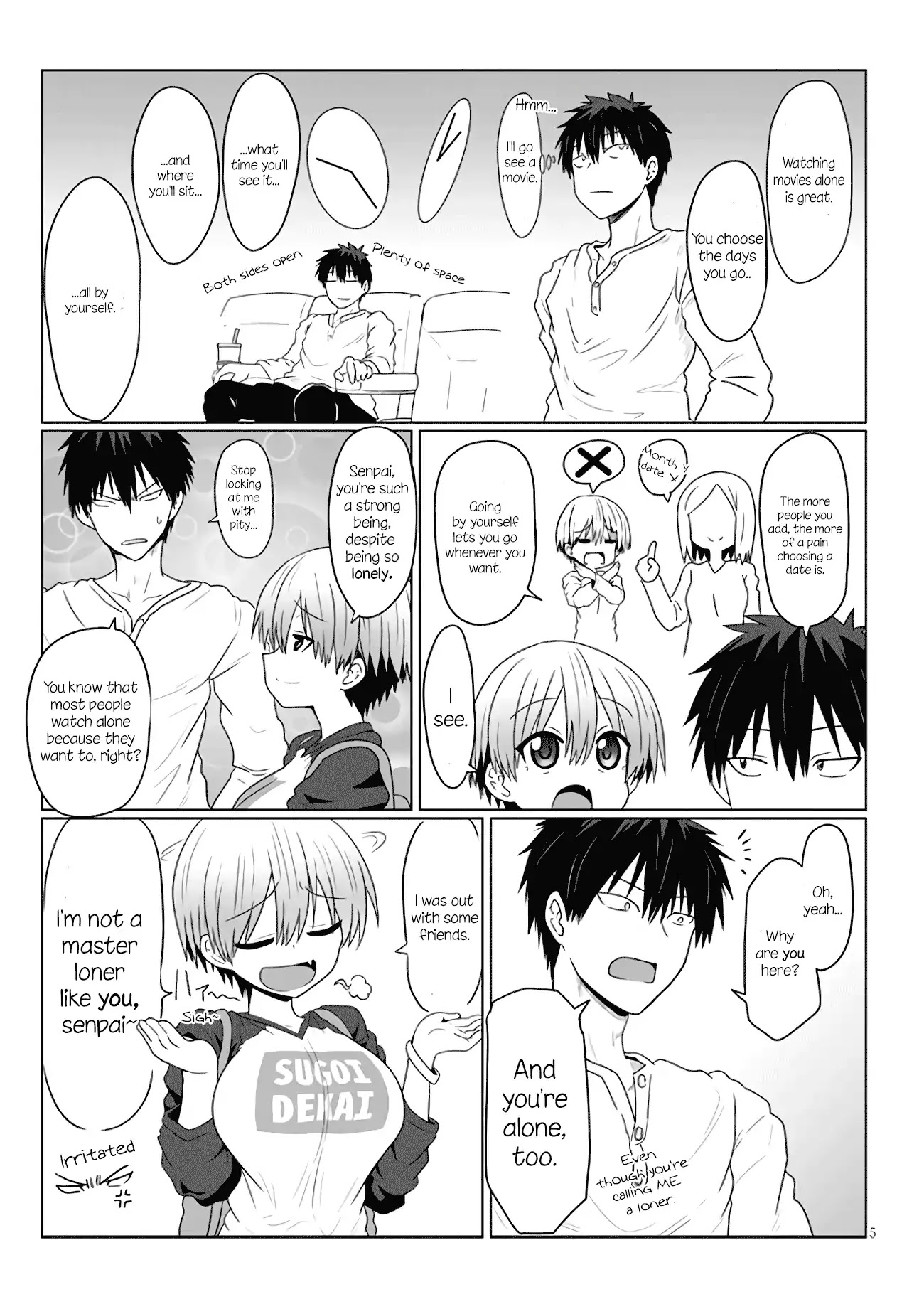 Uzaki-chan wa Asobitai! Chapter 2 - Page 5