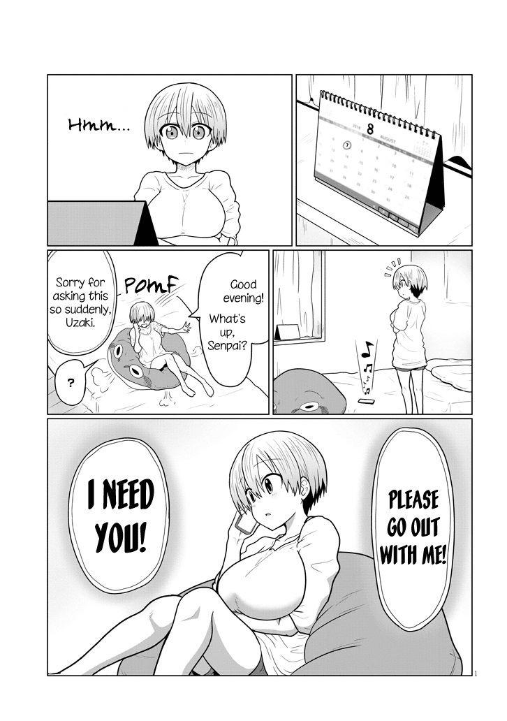 Uzaki-chan wa Asobitai! Chapter 21 - Page 1