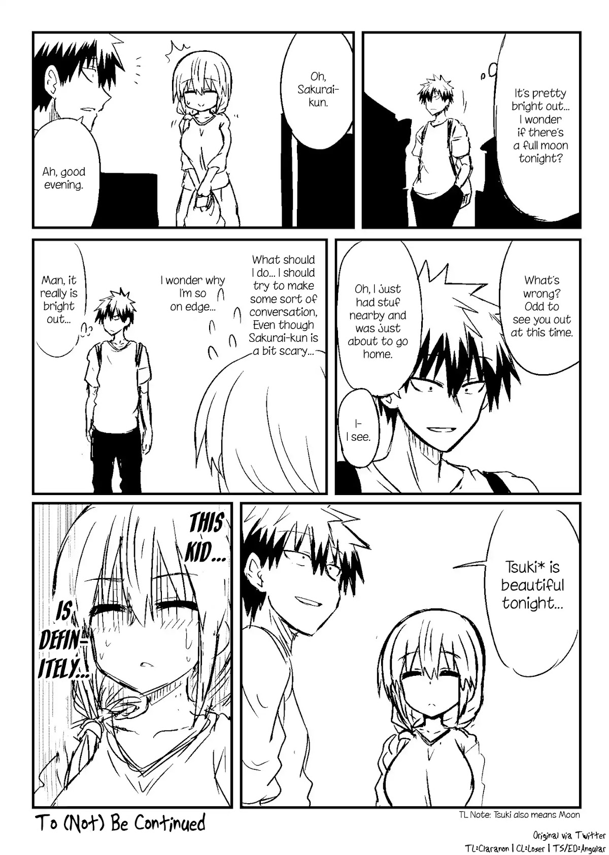 Uzaki-chan wa Asobitai! Chapter 24.1 - Page 1