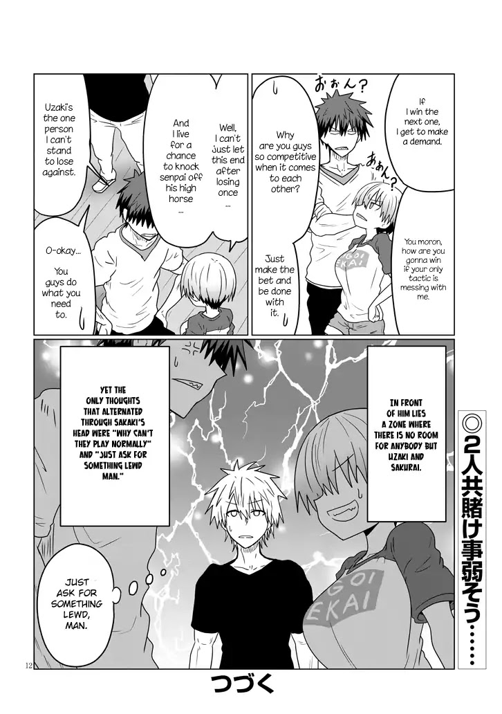 Uzaki-chan wa Asobitai! Chapter 28 - Page 12