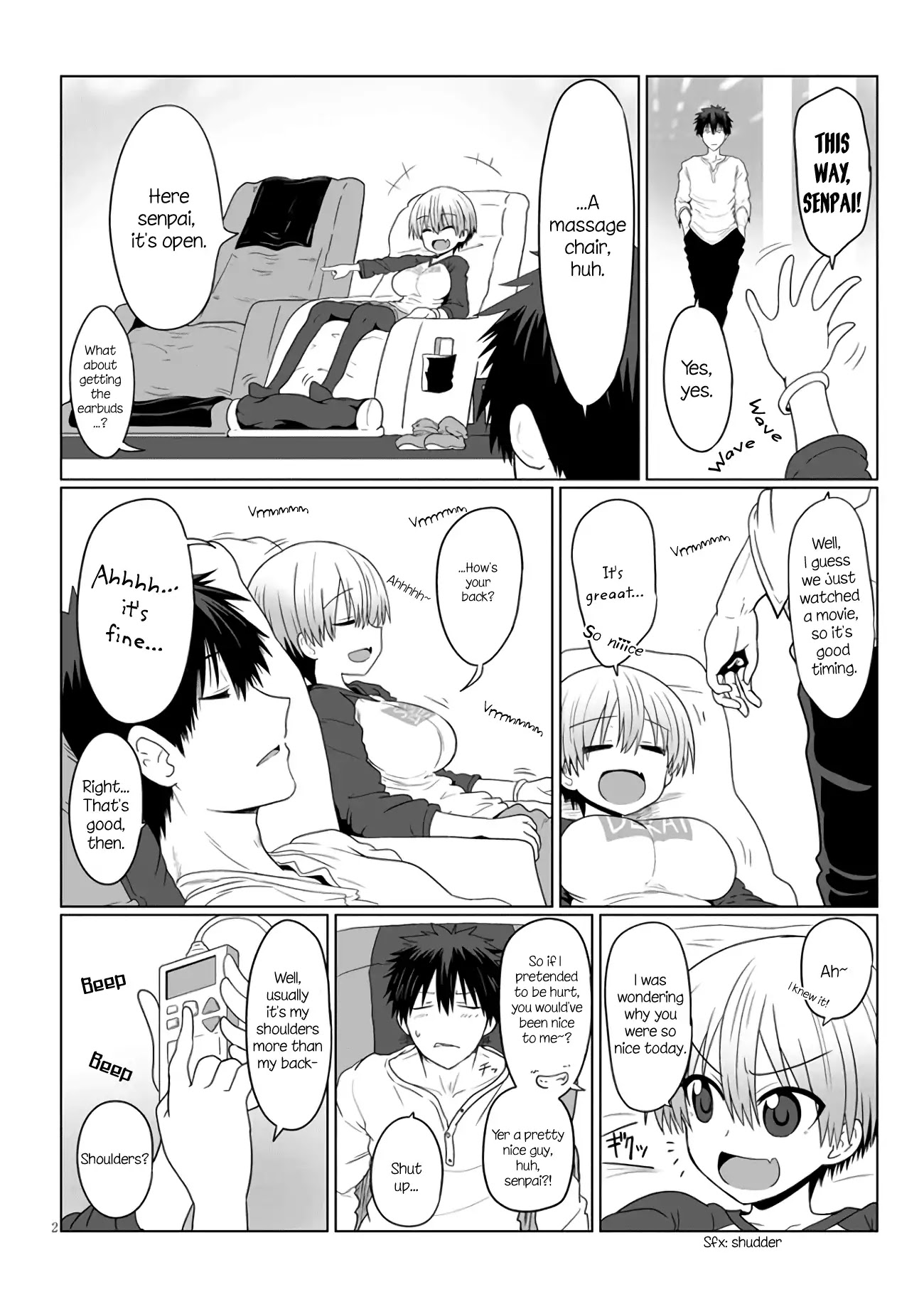 Uzaki-chan wa Asobitai! Chapter 3.1 - Page 2