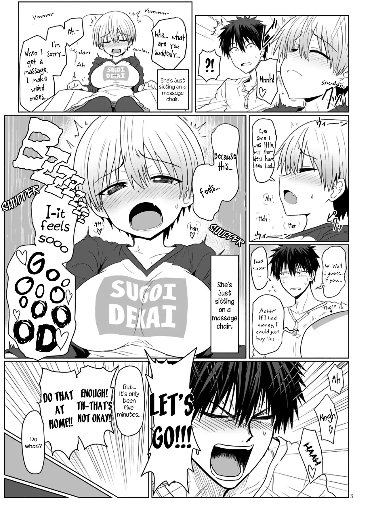 Uzaki-chan wa Asobitai! Chapter 3.1 - Page 3