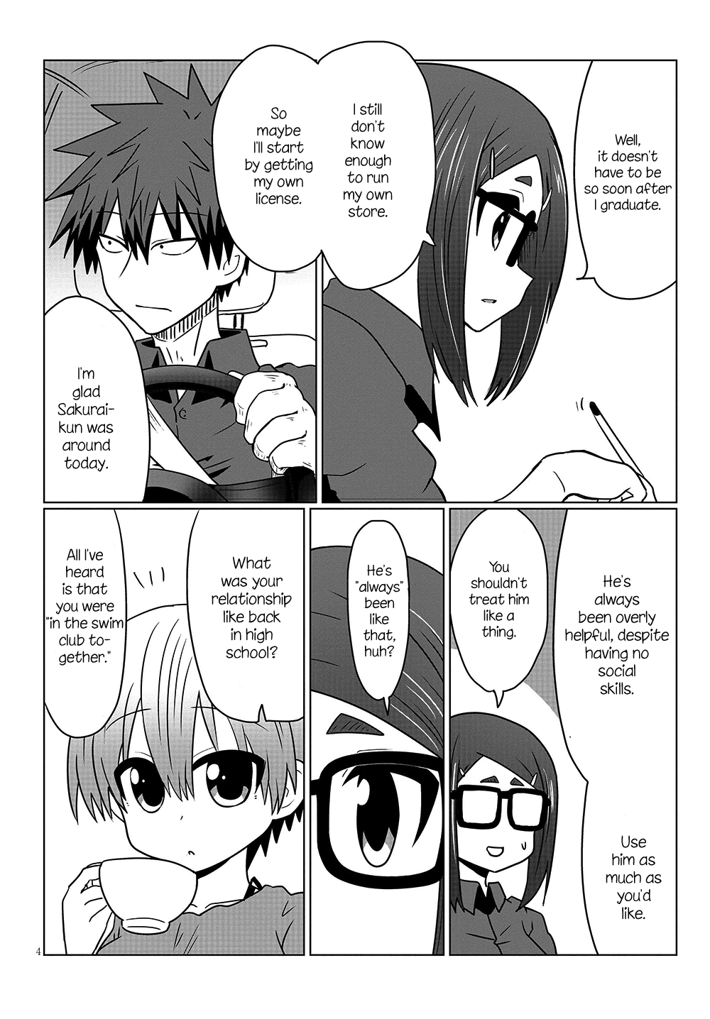 Uzaki-chan wa Asobitai! Chapter 30 - Page 4