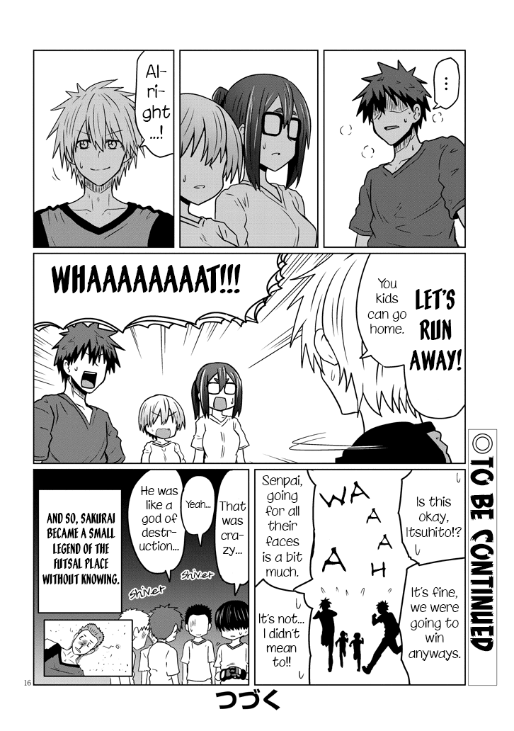 Uzaki-chan wa Asobitai! Chapter 36 - Page 16
