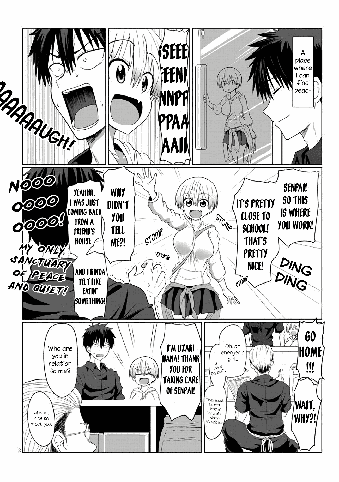 Uzaki-chan wa Asobitai! Chapter 4 - Page 2