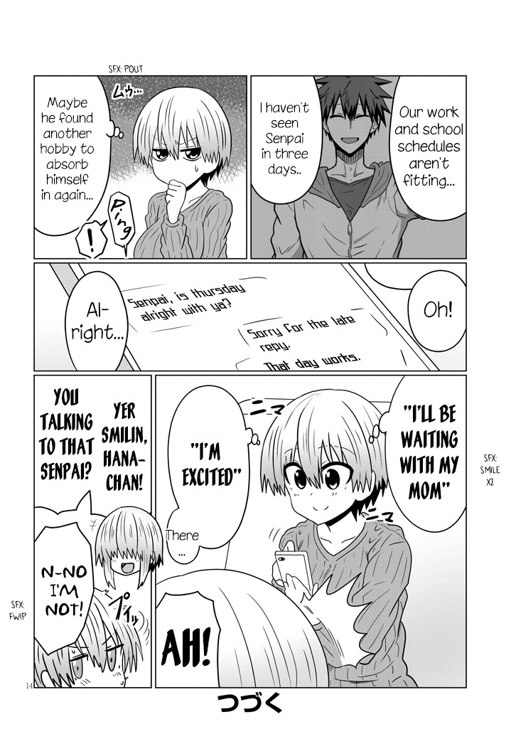 Uzaki-chan wa Asobitai! Chapter 49 - Page 14
