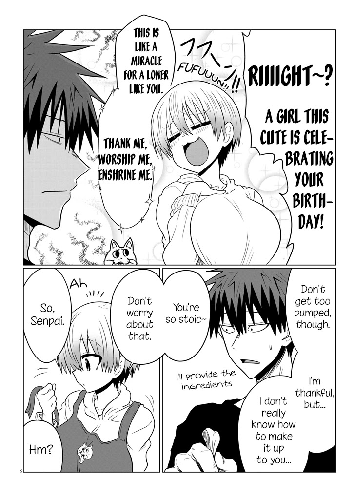 Uzaki-chan wa Asobitai! Chapter 51 - Page 8