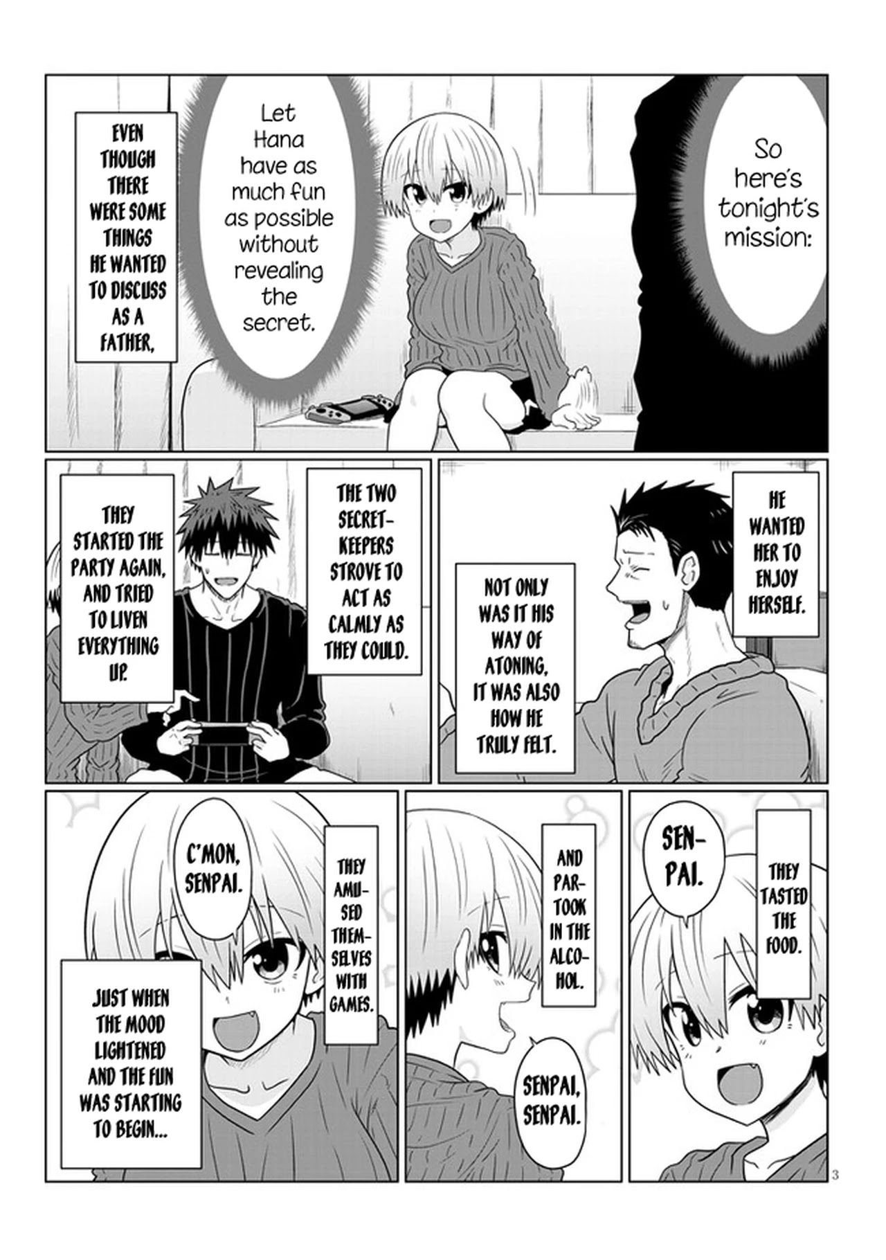 Uzaki-chan wa Asobitai! Chapter 66 - Page 3