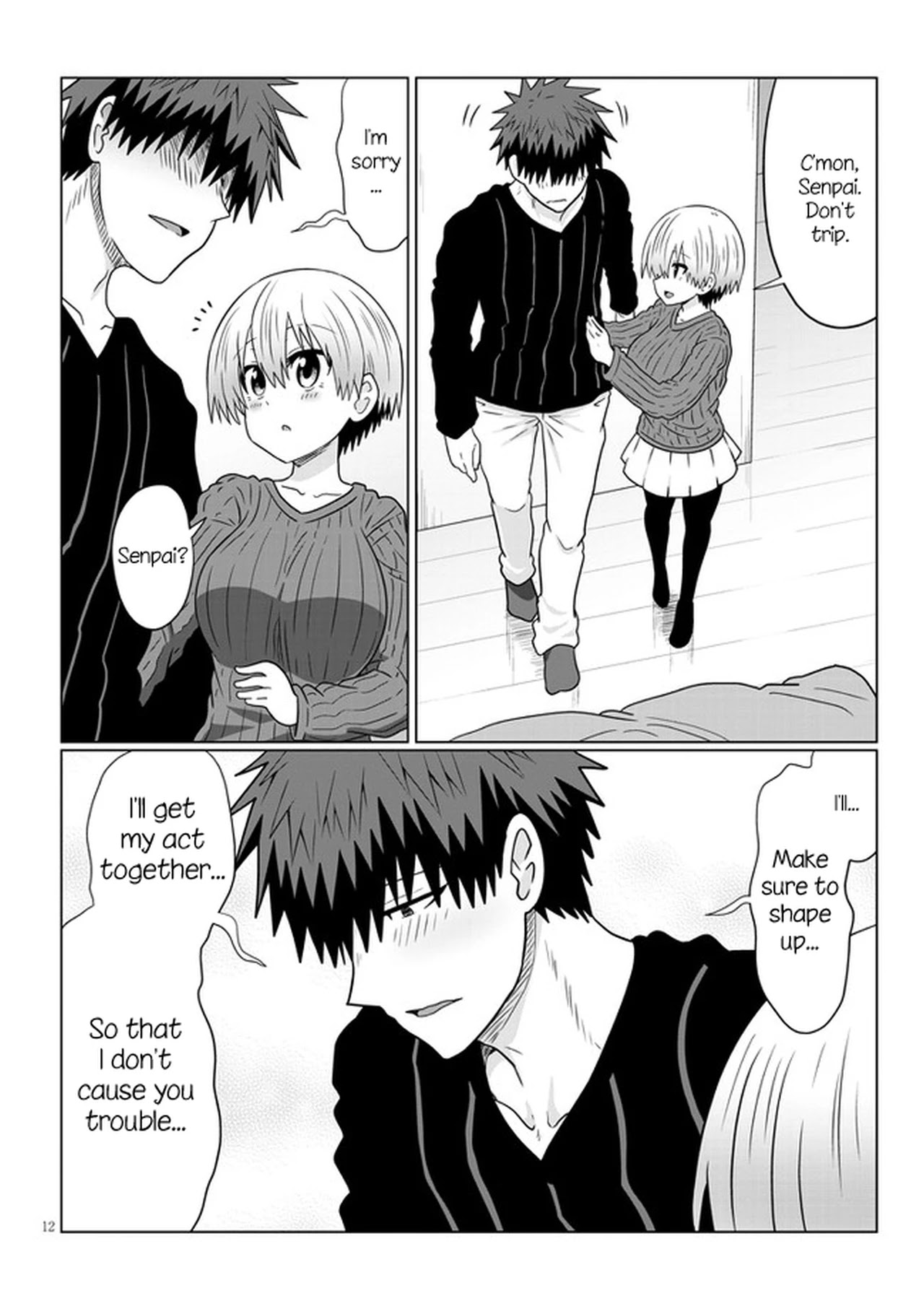 Uzaki-chan wa Asobitai! Chapter 67 - Page 12