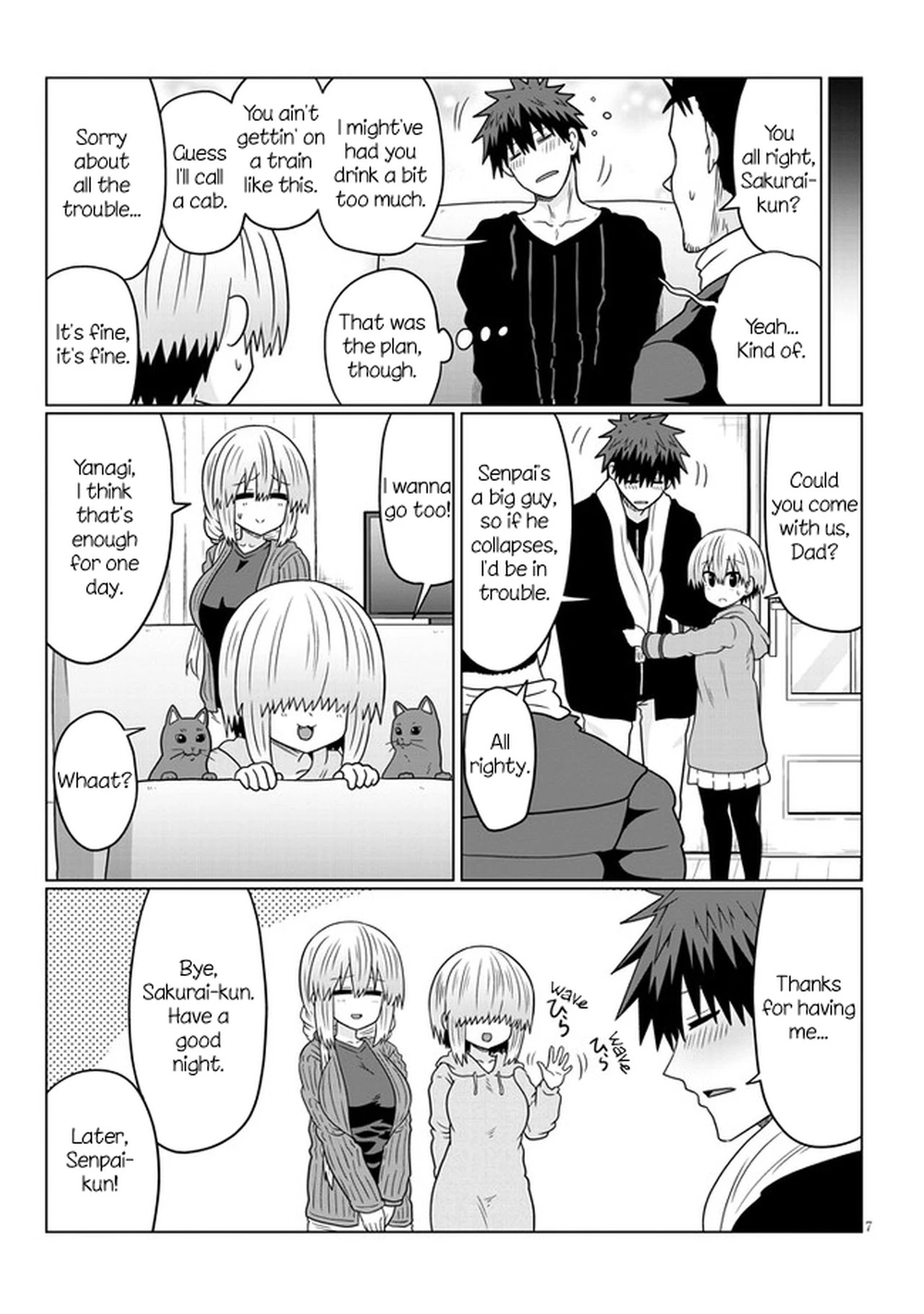 Uzaki-chan wa Asobitai! Chapter 67 - Page 7