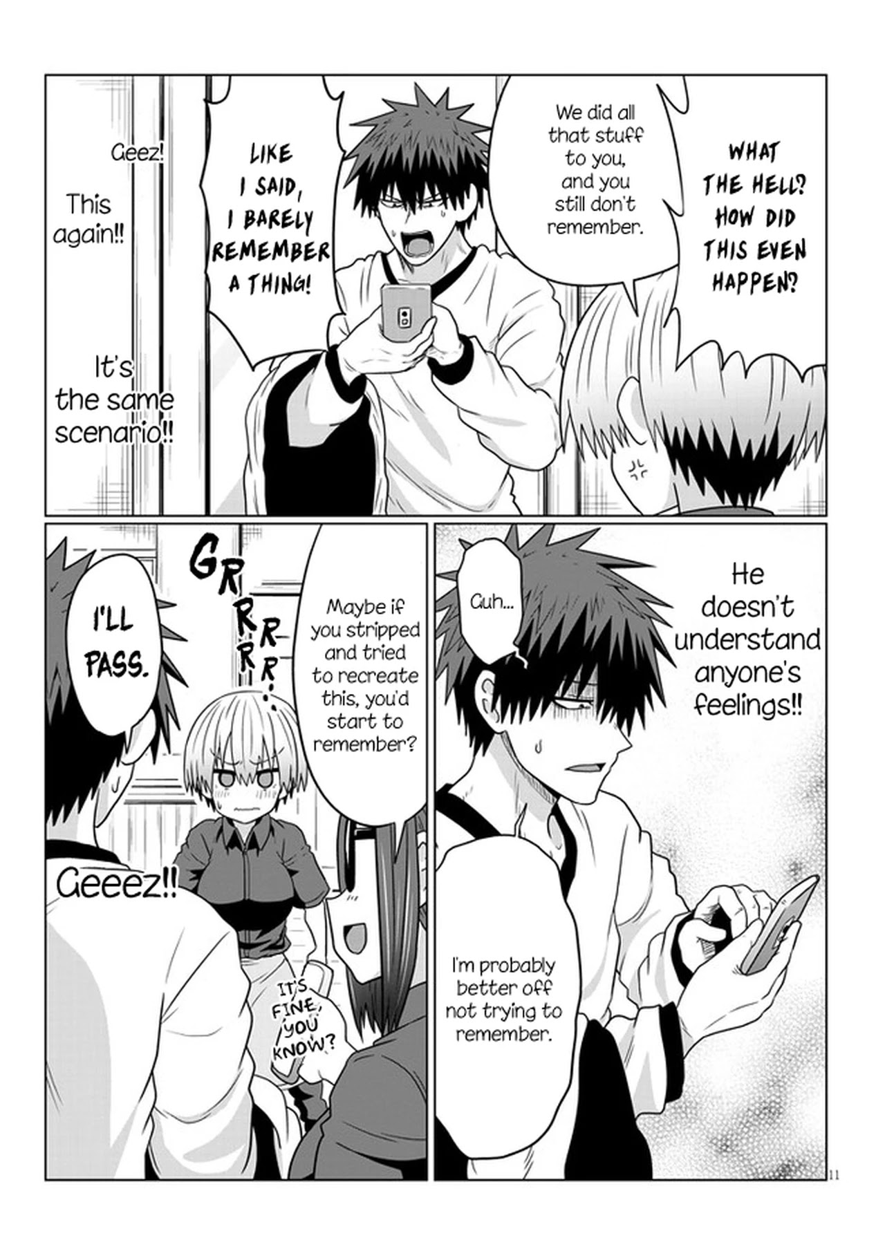 Uzaki-chan wa Asobitai! Chapter 68 - Page 11