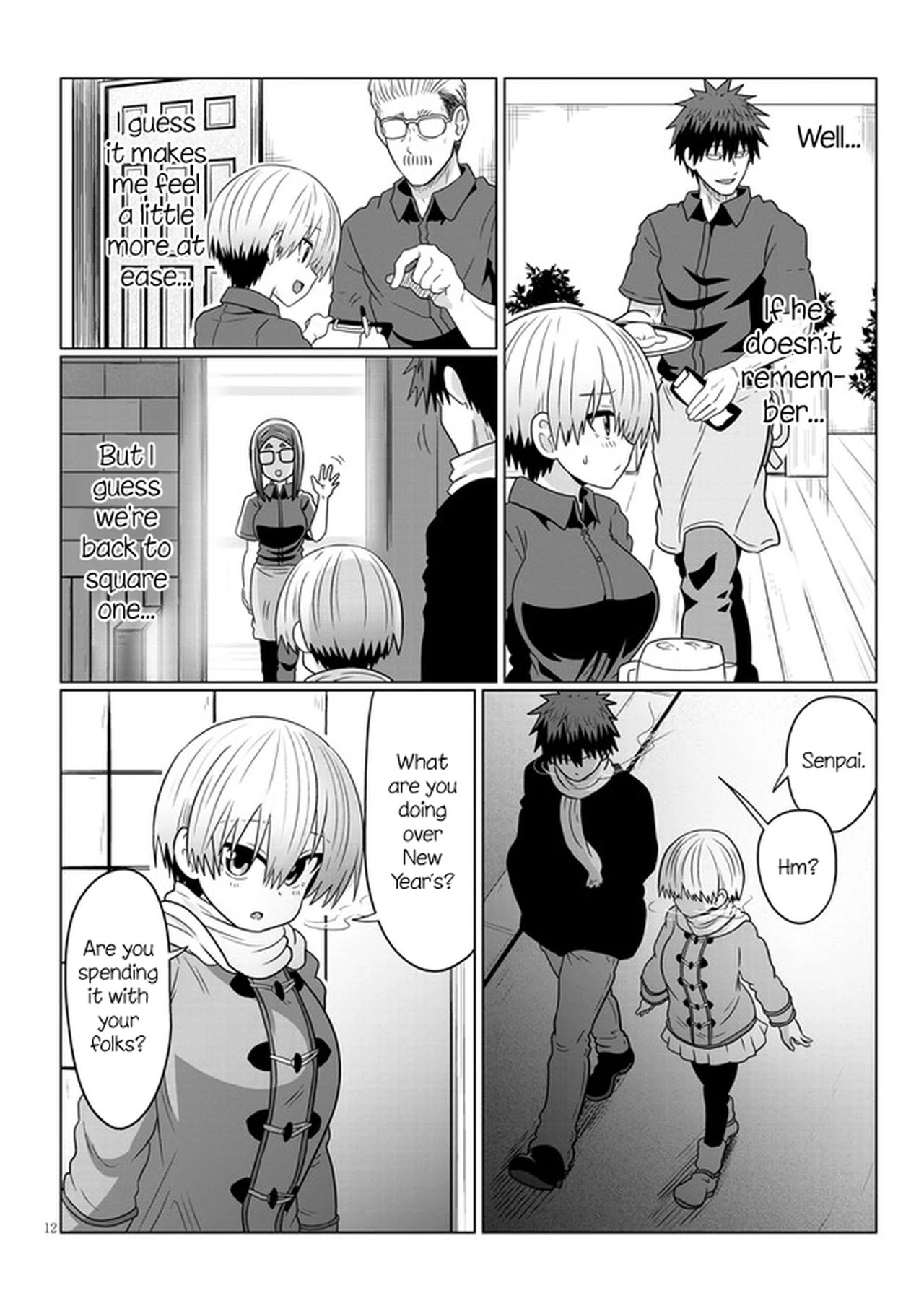 Uzaki-chan wa Asobitai! Chapter 68 - Page 12