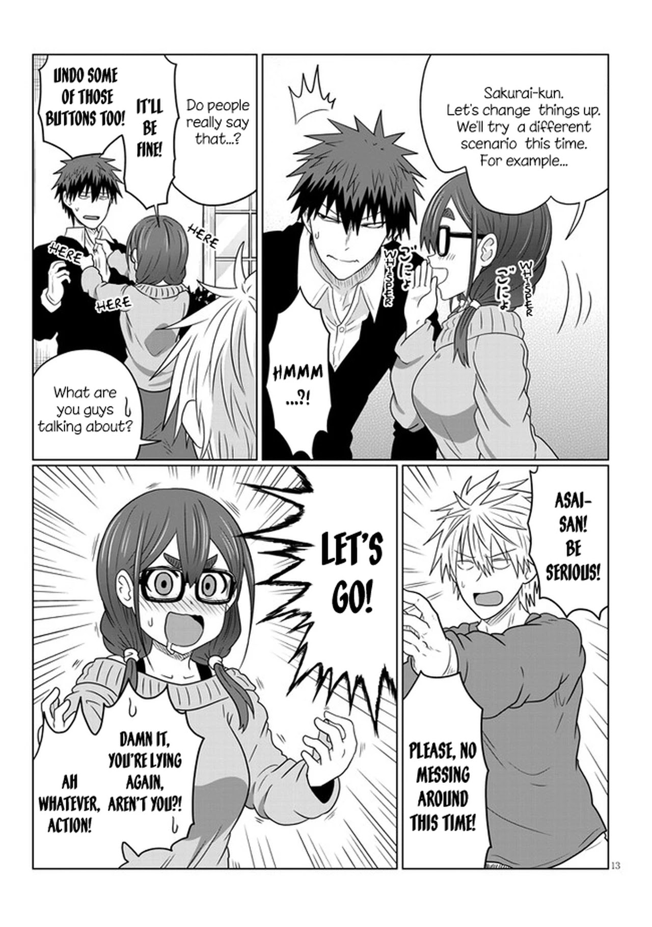 Uzaki-chan wa Asobitai! Chapter 70 - Page 13
