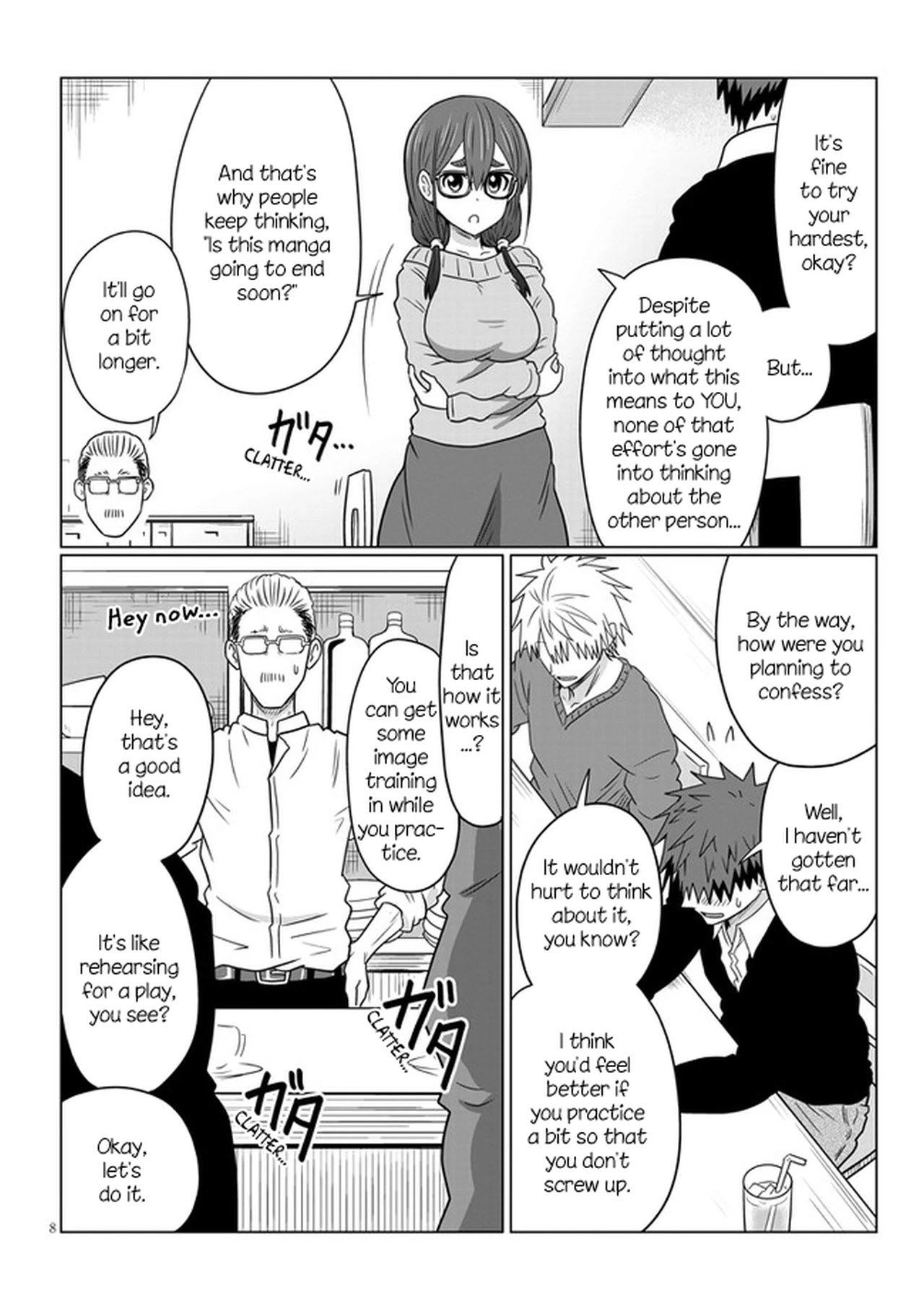 Uzaki-chan wa Asobitai! Chapter 70 - Page 8