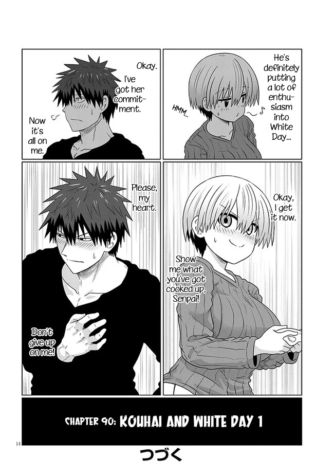 Uzaki-chan wa Asobitai! Chapter 90 - Page 14