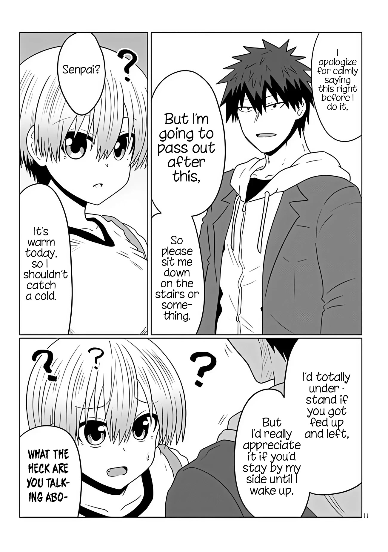Uzaki-chan wa Asobitai! Chapter 93 - Page 11