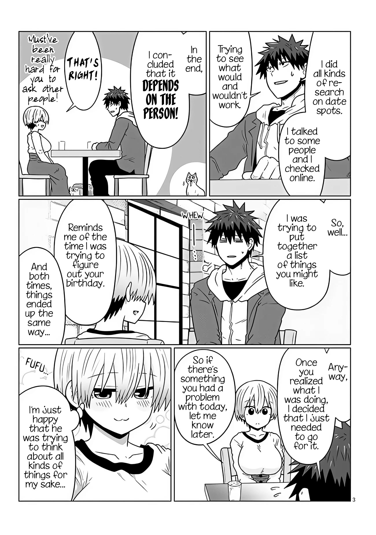 Uzaki-chan wa Asobitai! Chapter 93 - Page 3