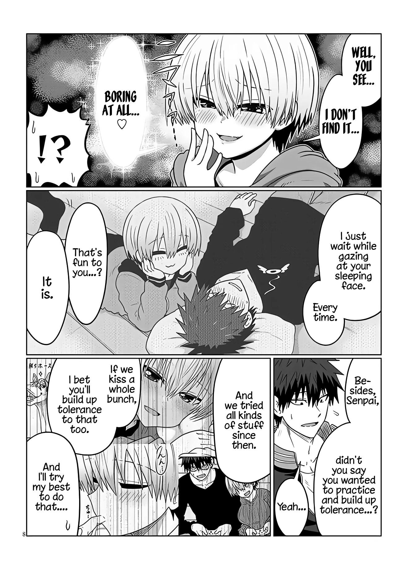 Uzaki-chan wa Asobitai! Chapter 94 - Page 8