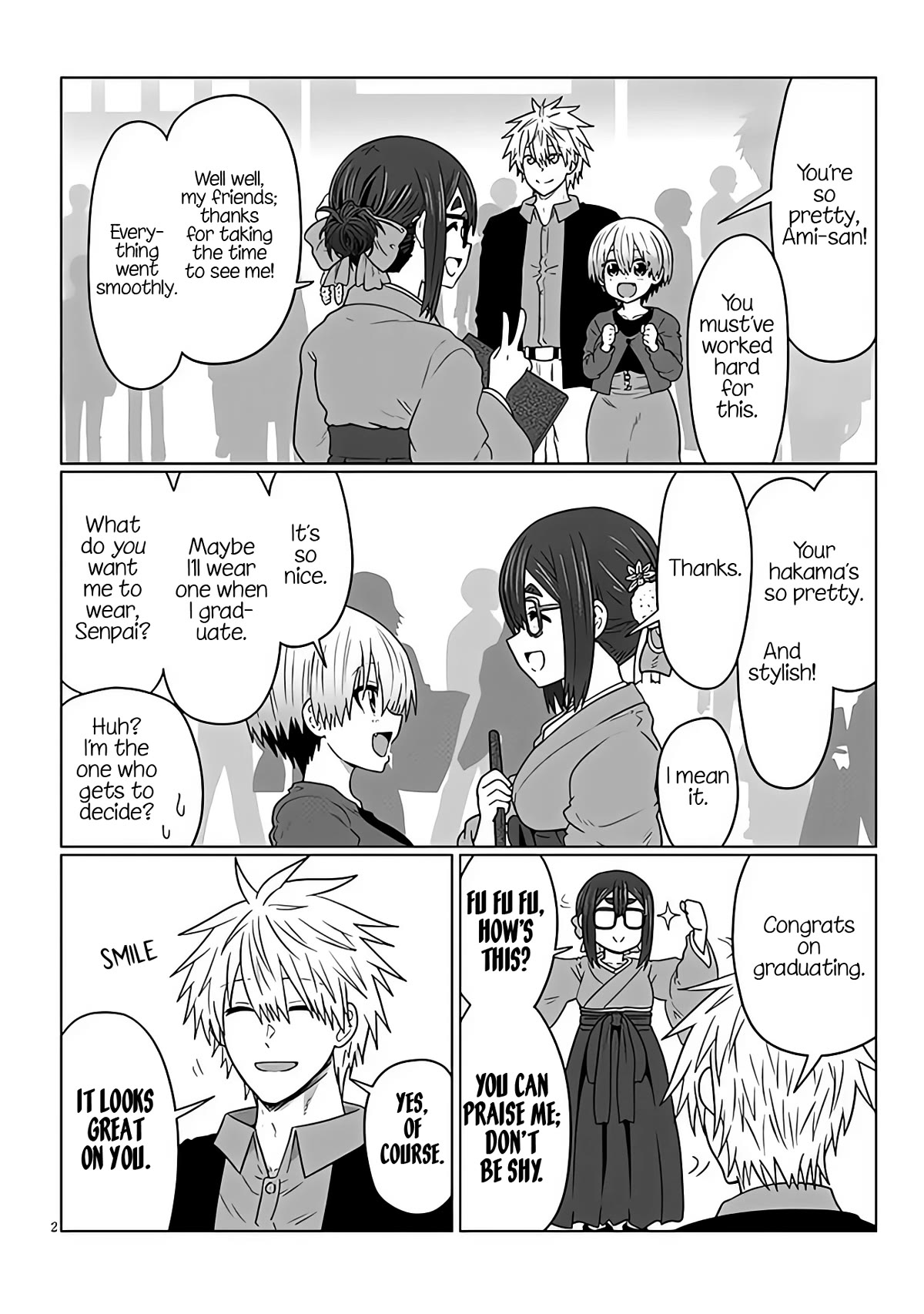 Uzaki-chan wa Asobitai! Chapter 95 - Page 2