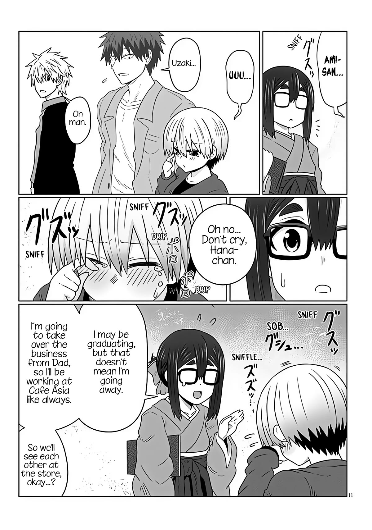 Uzaki-chan wa Asobitai! Chapter 95 - Page 11