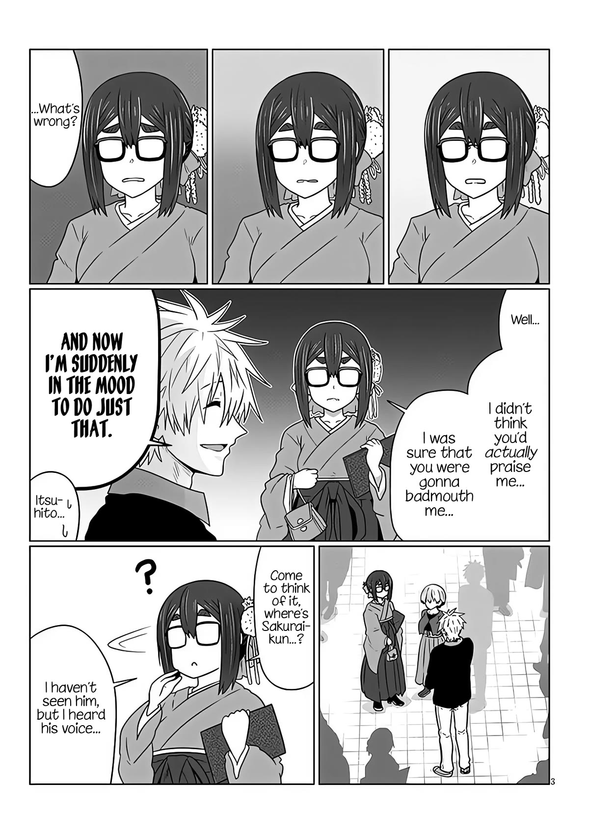 Uzaki-chan wa Asobitai! Chapter 95 - Page 3